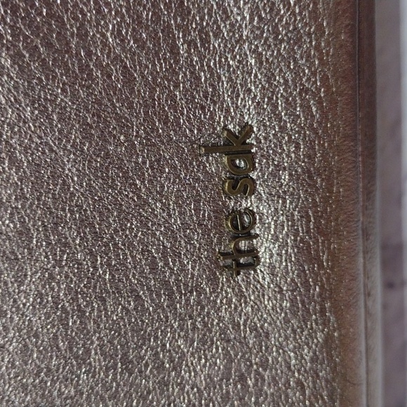 The Sak Gold Women's Phone/Wallet/Cross Bag Pre-loved - Picture 3 of 9